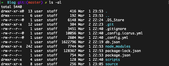 Oh MY ZSH 설치후 터미널