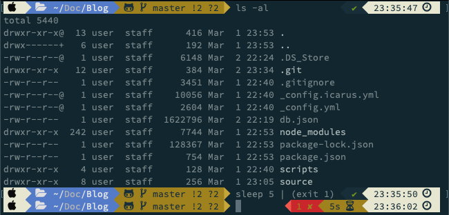 이 글을 따라한 후 당신의 터미널